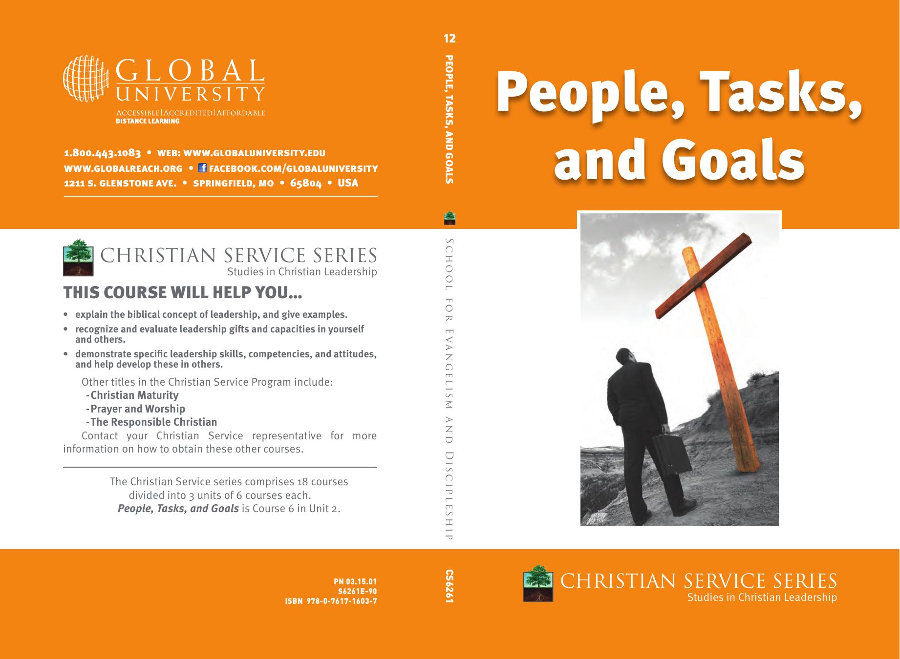 People, Tasks, and Goals